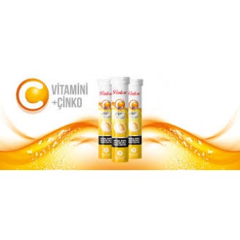 Balen C Vitamini + Çinko Portakal Aromalı Efervesan 20 Tablet 